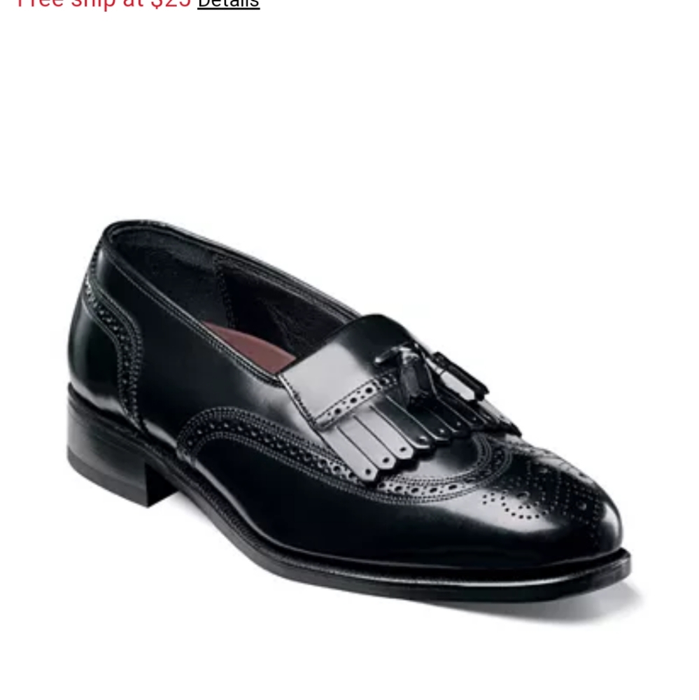 Men's Black Dress Shoe